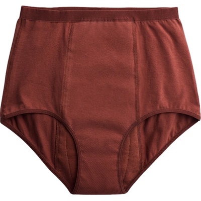 Imse menštruačné nohavičky High Waist Medium Flow Rust red