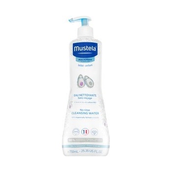 Mustela Bébé No-Rinse Cleansing Water почистваща вода за деца 750 ml