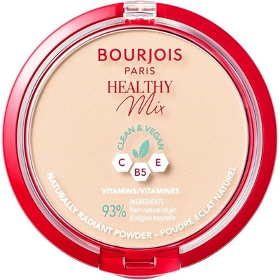 Bourjois Healthy Mix Powder Rozjasňující matující pudr 01 Porcelain 10 g