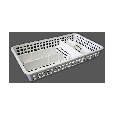 ALFA plastik Příborník úzký 38 x 21 x 5,6 cm, plast, barvy mix