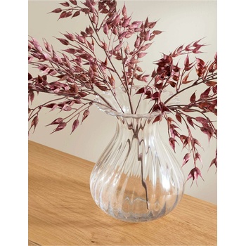 Marks & Spencer Стъклена ваза с букет Marks & Spencer бежова Marks & Spencer | Bezhov | Home | ЕДИН РАЗМЕР