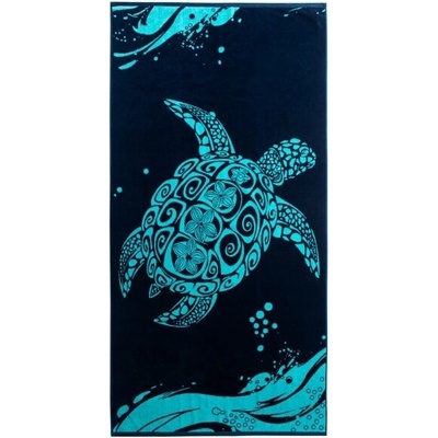 Restilo plážový ručník 90 x 180 cm viacfarebná korytnačka