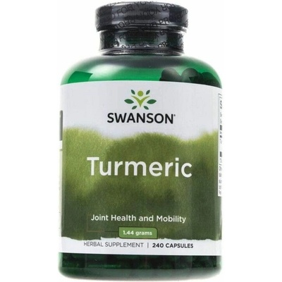 Swanson Turmeric Kurkuma 720 mg 240 kapslí