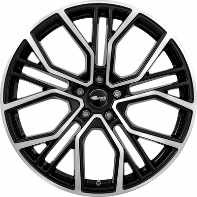 Brock B41 8,5x20 5x114,3 ET43,5 black polished