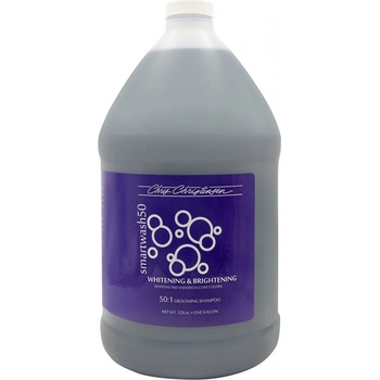 Chris Christensen Smart Wash 50 Šampon pro bílou srst Whitening & Brightening 3,8 l