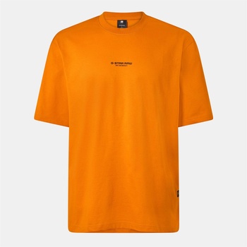 Image 1 of G Star Тениска G Star Logo T-Shirt - Marmalade