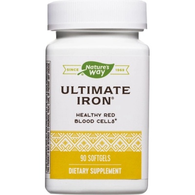 Nature's Way Ultimate Iron 25 mg [90 Гел капсули]