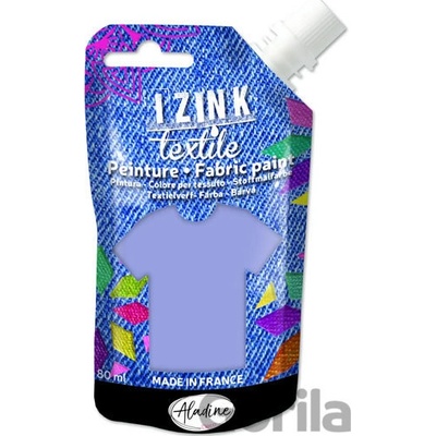 Aladine IZINK textilní barva šedá 80 ml