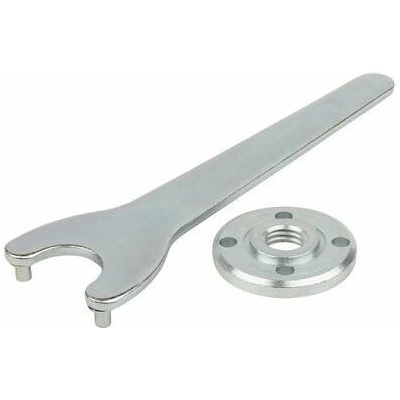 Kľúč WOLFCRAFT - Kľúč prírubový, rovný pre uhlové brúsky a matice M14 (4006885245709)