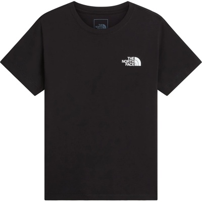 The North Face Детска тениска The North Face Kid's Teen Evolution Box NSE S/S Tee T-shirt - TNF Black - размер M (704-6514-0313)
