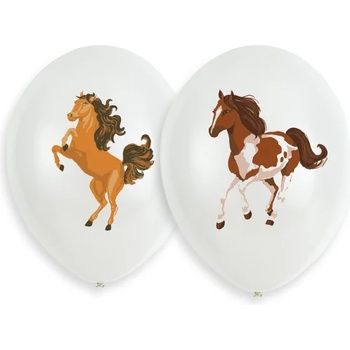 Amscan Комплект латексови балони - Красиви коне 6 бр