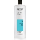 Nioxin System 3 Scalp + Hair Shampoo čistiaci šampón pre farbené rednúce vlasy 1000 ml