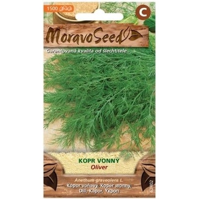 Semínka MoravoSeed Kopr vonný OLIVER 1500s