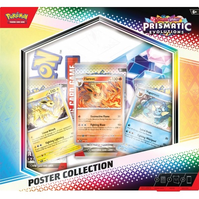 Pokémon TCG: Prismatic Evolutions Poster Collection – Zboží Dáma