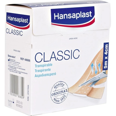 Hansaplast 1556520 Štandardná omietka Hansaplast CLASSIC (d x š) 5 m x 4 cm