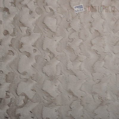 Umelá kožušina svetlo hnedá