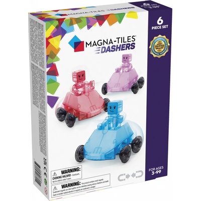Magna-Tiles Magnetická stavebnica Dashers 6 ks