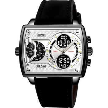 Skmei Часовник skmei ma-35257 - Черен / Бял / Тип2 kp35257 (ma-35257)