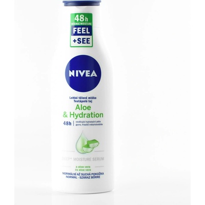 Nivea Aloe Hydration lehké tělové mléko 250 ml