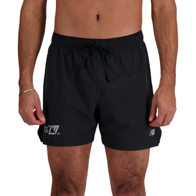 New Balance Шорти New Balance London Edition Printed RC Seamless Short 5 Inch Черен Velikost S