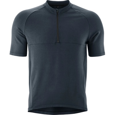 Gonso Мъжка фланелка с къс ръкав за колоездене Gonso Adventure Jersey Nature Cycling jersey - Outerspace - размер 4XL (056-3750-0217)