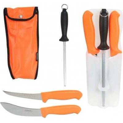 MORAKNIV MORAKNIV Hunting Set 2x nůž + oslíčku, oranžová, Velikost UNI
