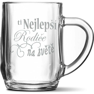 Sablio Půllitr Ti nejlepší rodiče na světě 500 ml