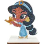 Craft Buddy Комплект за диамантена бродерия, Craft Buddy, Crystal Art Buddies, Жасмин, 7 части
