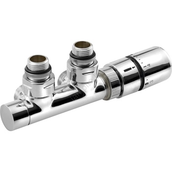 SAPHO - Термо комплект за централно свързване TWIN, десен/лъскав хром (SH0644)