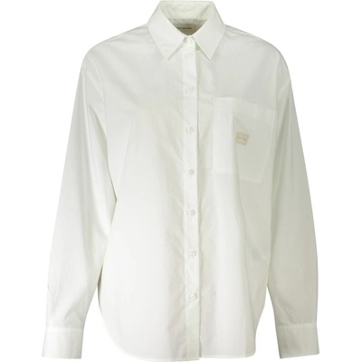 Calvin Klein Ризa с дълъг ръкав за жени CALVIN KLEIN, Размер XL, Цвят Бяло (J20J224436_BIYAF)