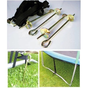 inSPORTline Úchyty na trampolíny - set