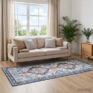 vidaXL Килим ORIZ Многоцветен 80 x 200 cm 100% полиестер (42050352)