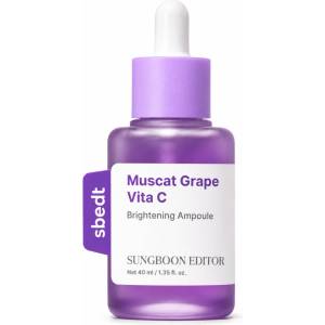 SUNGBOON EDITOR - Muscat Grape Vita C Brightening Ampoule, 40ml