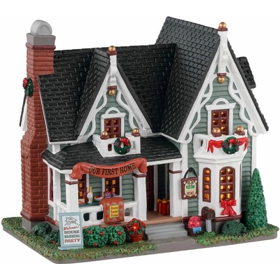 Svietiaci domček Lemax 35040 Oteplilo sa