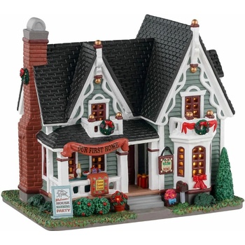 Svietiaci domček Lemax 35040 Oteplilo sa