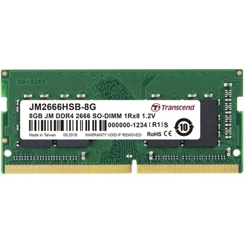 Transcend DDR4 8GB 2666MHz CL19 JM2666HSB-8G