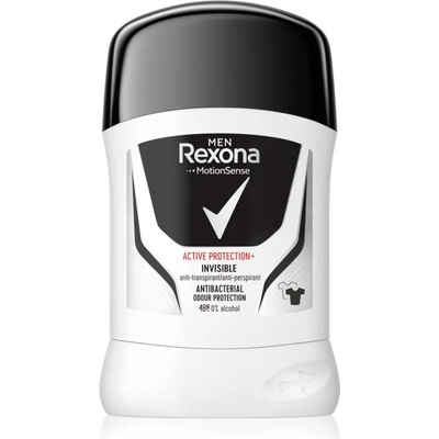 Rexona Active Protection+ Antiperspirant твърд антиперспирант за мъже Invisible 50ml