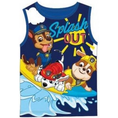 Setino chlapčenské tričko Paw Patrol tm. modré