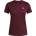 Under Armour Tech Twist Short Sleeve Womens - Dark Maroon