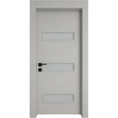 EUROSTILL Интериорна врата с каса EUROSTILL TORINO с остъкление TW 78x205 cm Кашмир (DTTW20578UK150H/S)