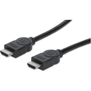Manhattan Кабел „Манхатън - HDMI към HDMI (Ethernet HEC, ARC, 3D, 4K, екраниран, 7, 5 м, черен) 353274 (353274)