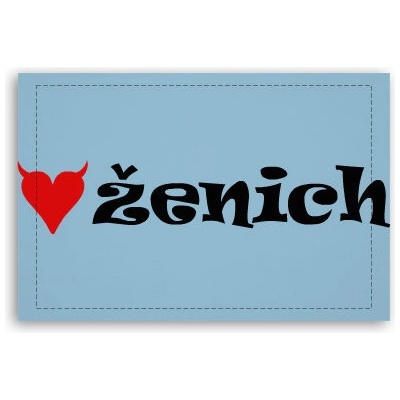 Fotoobraz 60x40 cm malý Ženich