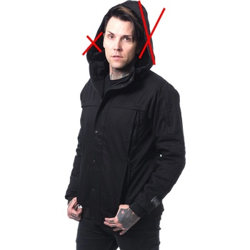 Image 1 of VIXXSIN мъжко яке Vixxsin - LINCOLN - ЧЕРНО - С ДЕФЕКТ - MY489