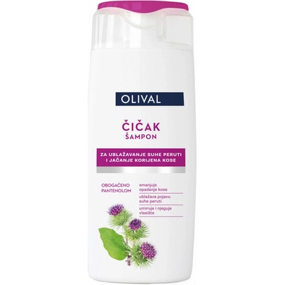 Olival Treatment Burdock šampón pre suché a poškodené vlasy 250 ml