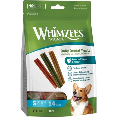 WHIMZEES Stix dentální S 7-12 kg 14 ks