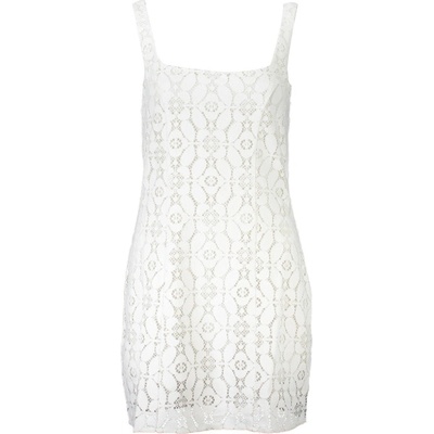 Desigual Елегантна дамска рокля desigual, Цвят Бяло (23swvw02_bianco_1000)