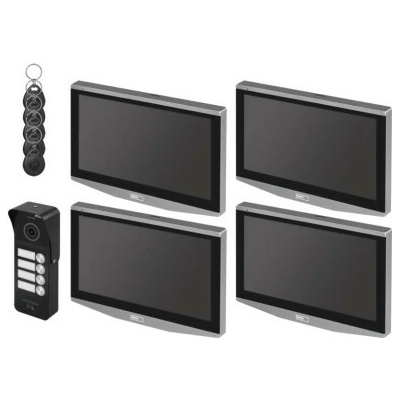 GoSmart Sada videovrátnika IP-750 pre 4 účastníkov