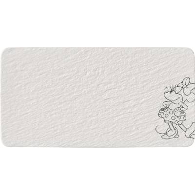 Villeroy & Boch - Servírovací tanier 35 x 18 cm - Manufacture Rock Blanc Mickey Mouse