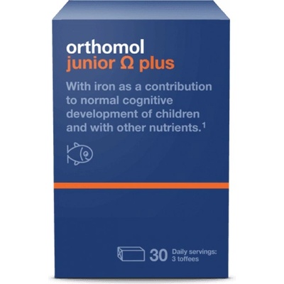 Orthomol Junior Omega Plus [90 Дъвчащи таблетки]