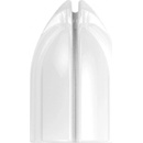 L-Style Shell Lock Ring plastové bílé 6ks